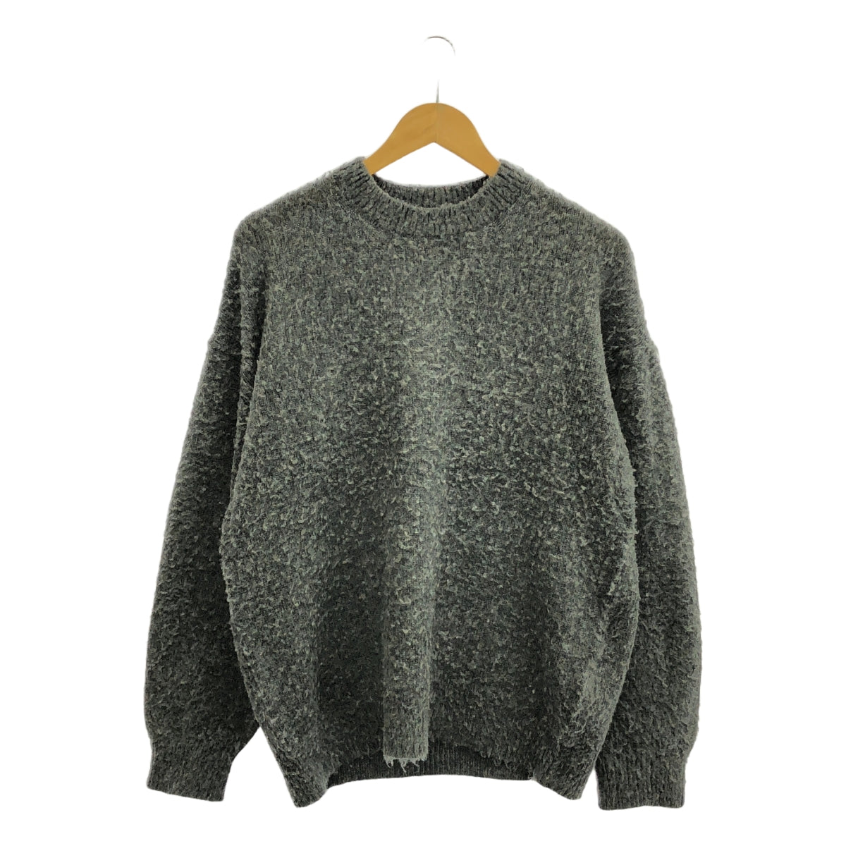 AURALEE / オーラリー | 2024AW | BRUSHED WOOL CASHMERE SILK KNIT P/O ブラッシュド ウールカシミヤシルク ニット プルオーバー | 3 | メンズ