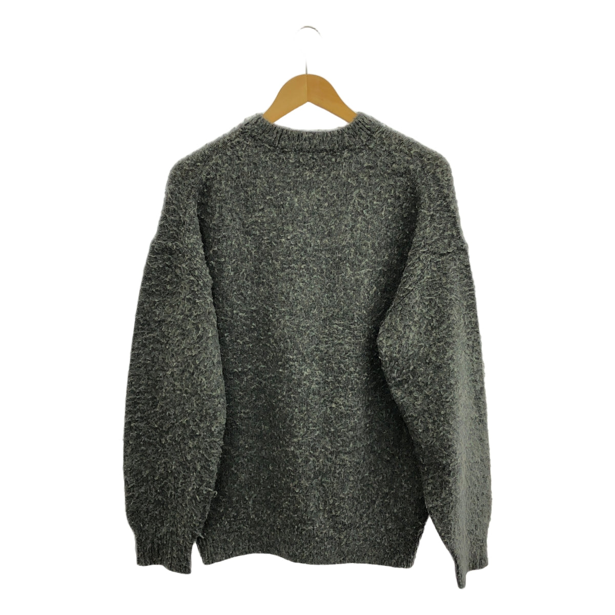 AURALEE / オーラリー | 2024AW | BRUSHED WOOL CASHMERE SILK KNIT P/O ブラッシュド ウールカシミヤシルク ニット プルオーバー | 3 | メンズ