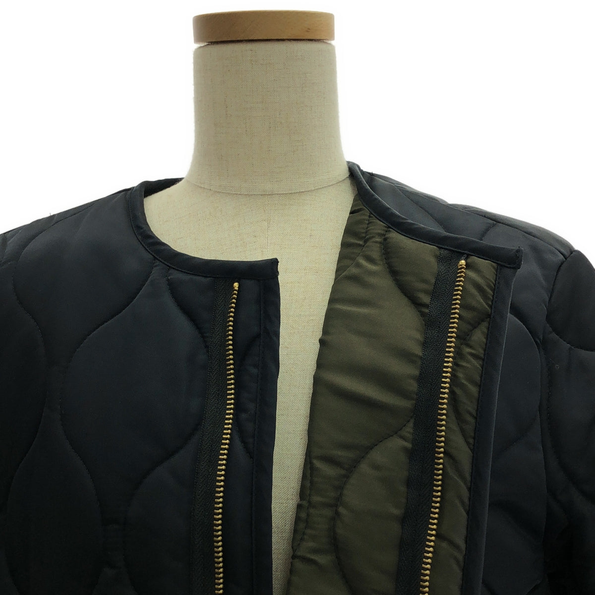 Traditional Weatherwear / トラディショナルウェザーウェア | ARKLEY LONG 2 キルティング コート | 34 | ネイビー | レディース