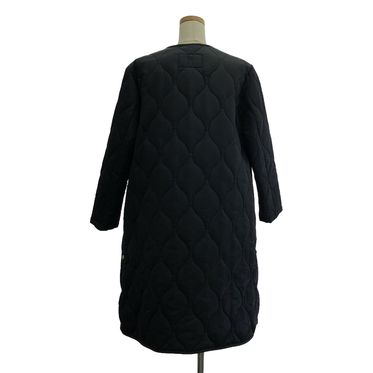 Traditional Weatherwear / トラディショナルウェザーウェア | ARKLEY LONG 2 キルティング コート | 34 | ネイビー | レディース