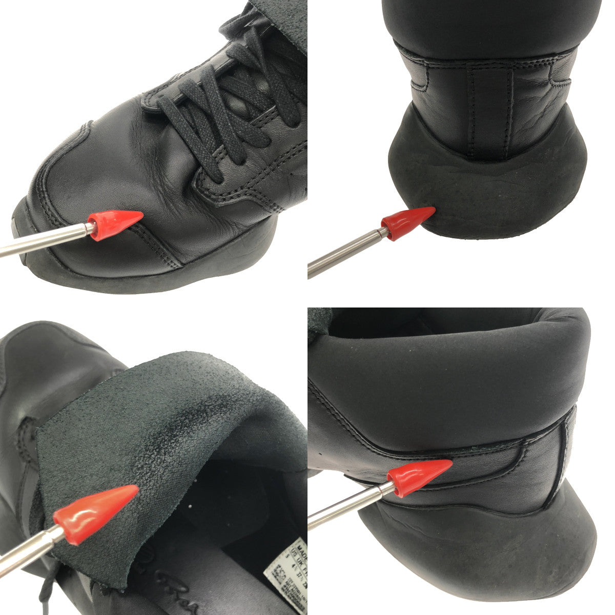 Rick Owens / リックオウエンス | × adidas / アディダス RO Runner Leather / AQ2825 レザー スニーカー | 23 | レディース