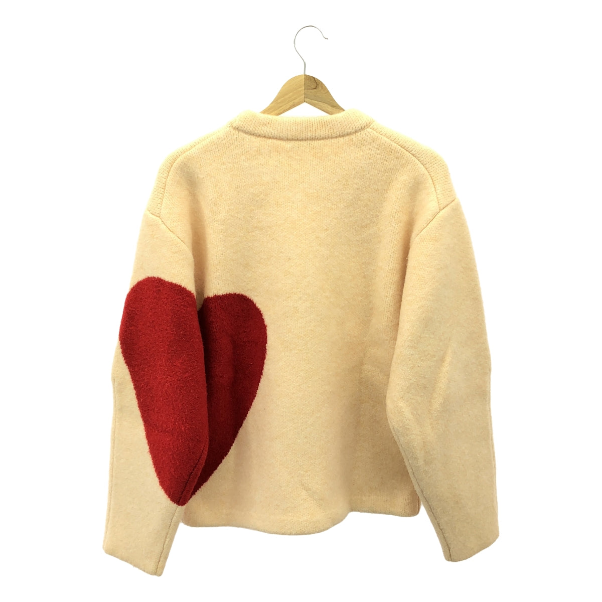 NKNIT / ンニット | pattern knit パターンニット | 0 | ベージュ/レッド | レディース