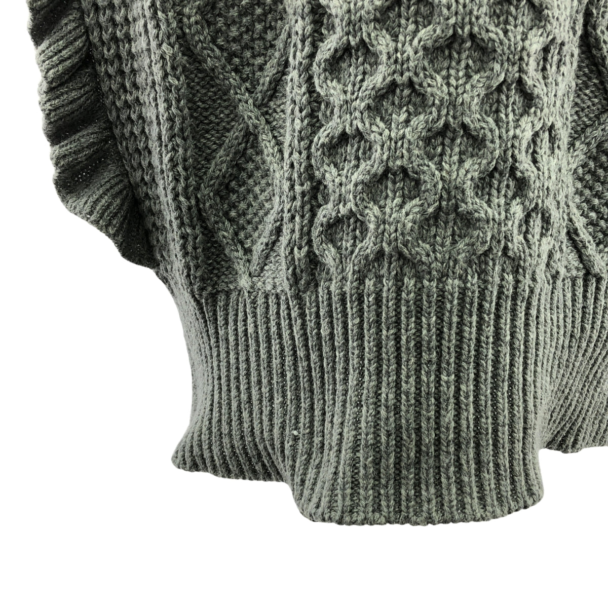 Chesty | Wool blend ruffled beaded knit dress | 1 | Women's