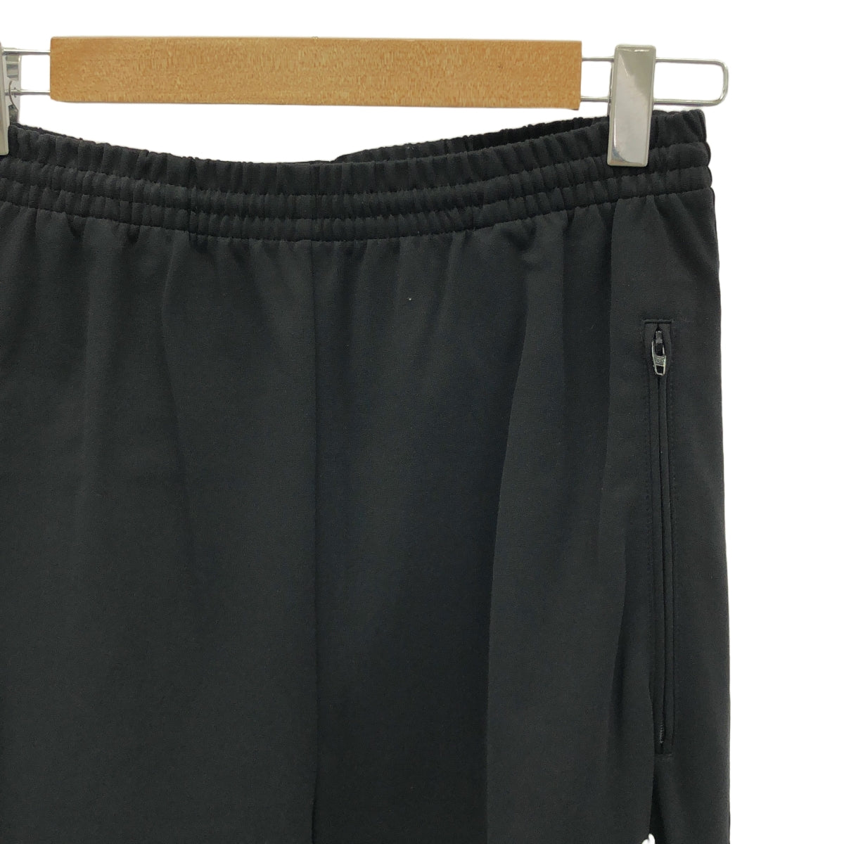 BALENCIAGA / バレンシアガ | 2019AW | ロゴプリント サイドライン トラックパンツ | 44 | ブラック | メンズ
