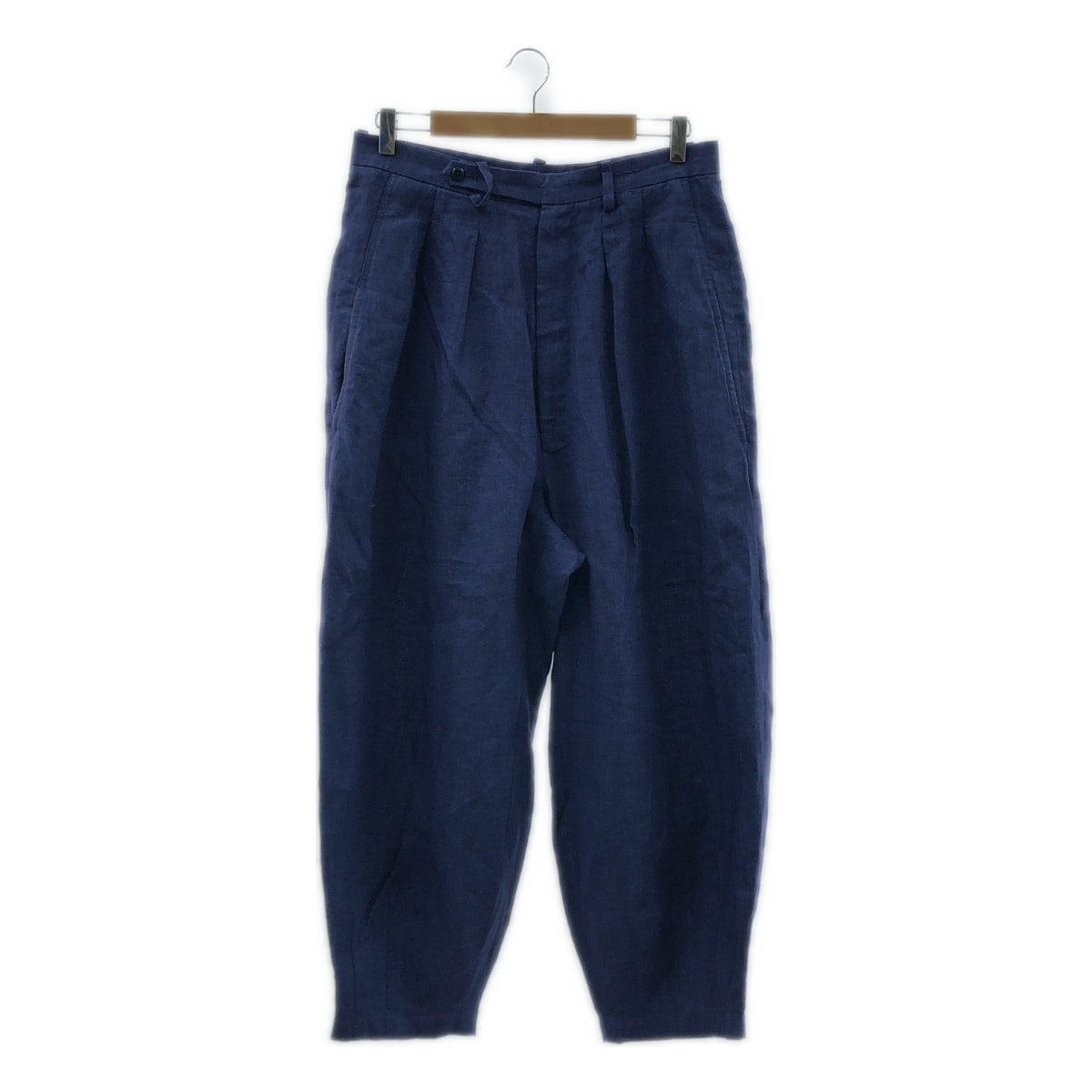 m's braque ハーレムパンツ　ネイビー m's braque / エムズブラック | LINEN HARLEM PANTS / リネン