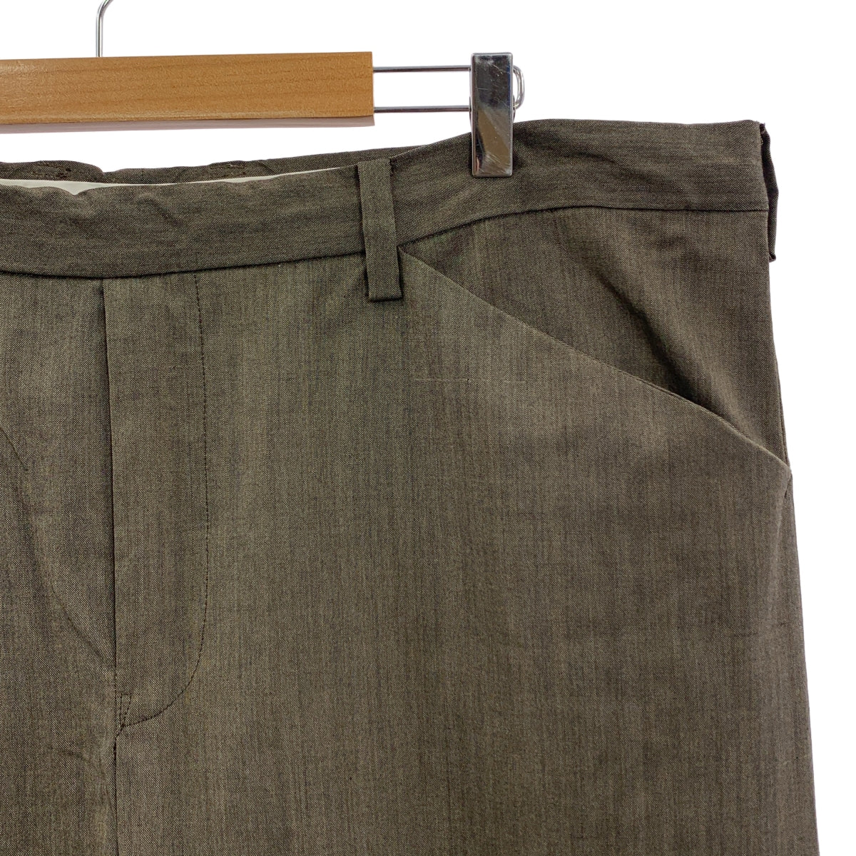 SUNSEA / 선시 | SNM4 WIDE STRAIGHT PANTS 와이드 팬츠 | 3 | 남성