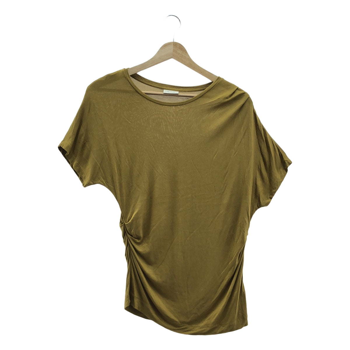 DRIES VAN NOTEN | Side Gathered Design Top | XS | Women's