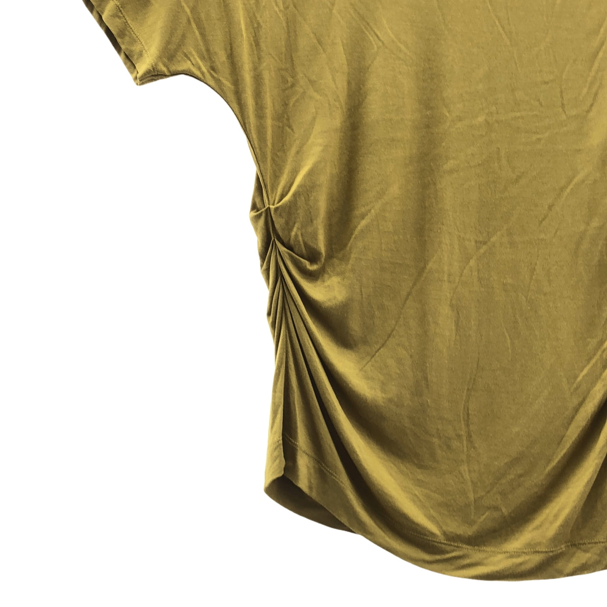 DRIES VAN NOTEN | Side Gathered Design Top | XS | Women's