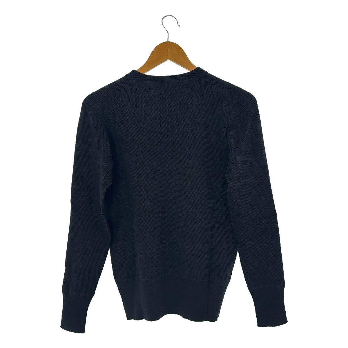 HYKE | Cashmere blend crew neck knit | 1 | Black | Women's