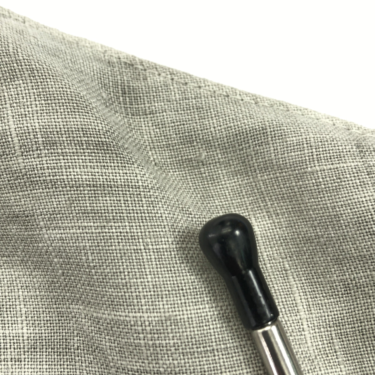 nest robe / ネストローブ | リネン バンドカラー ラッフル袖 ワンピース | F | レディース