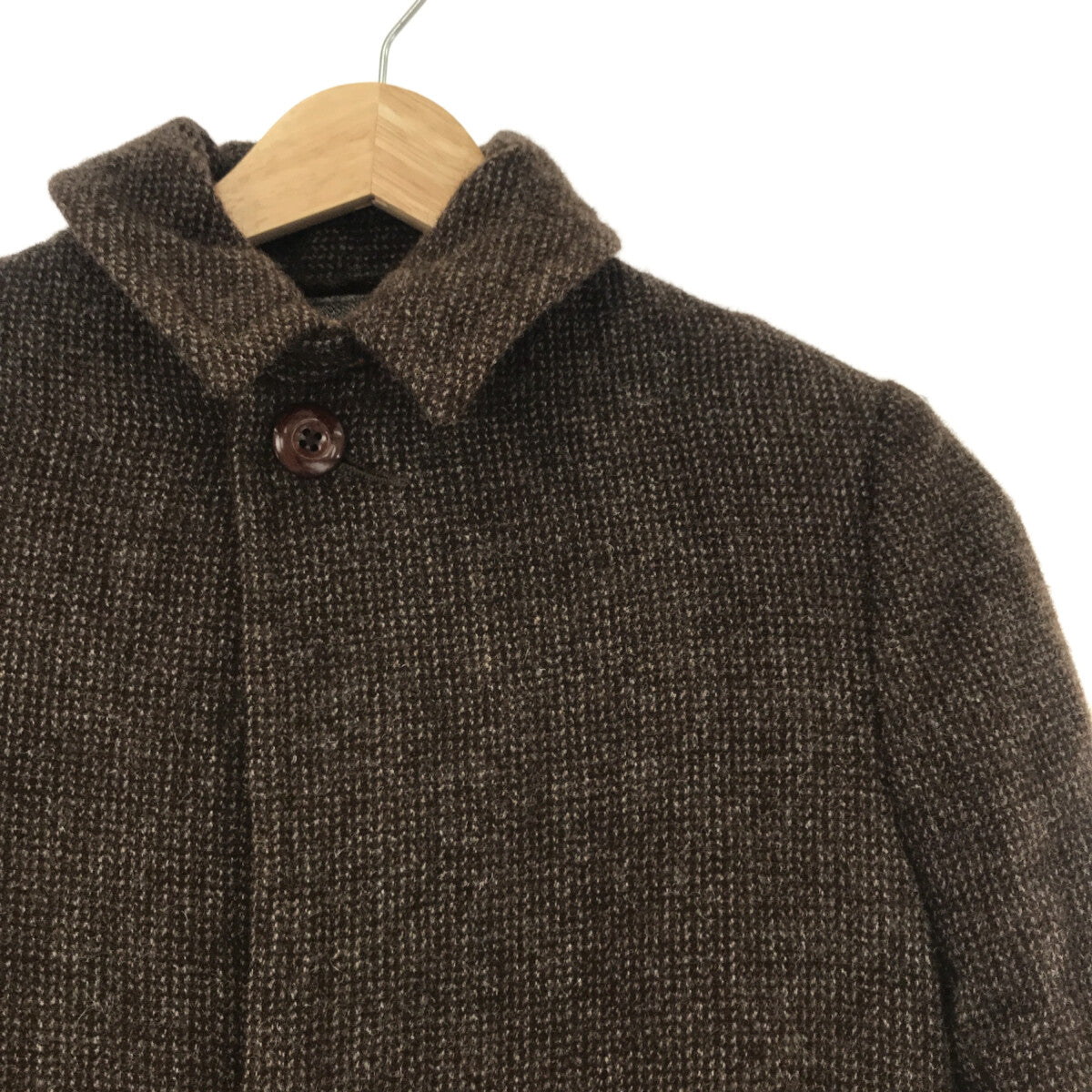 Umii 908 |羊毛 Balmacaan 大衣 | 1 |布朗 |女性的