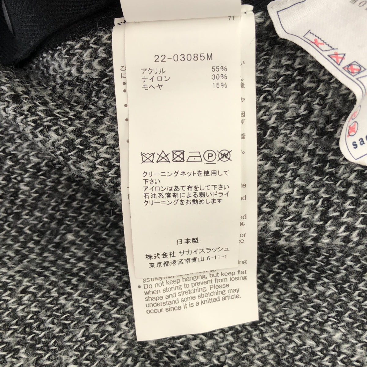 sacai / Sacai | 2022AW | Bandana Jacquard Knit Pullover / Mohair Jacquard Knit Pullover | 4 | Men's