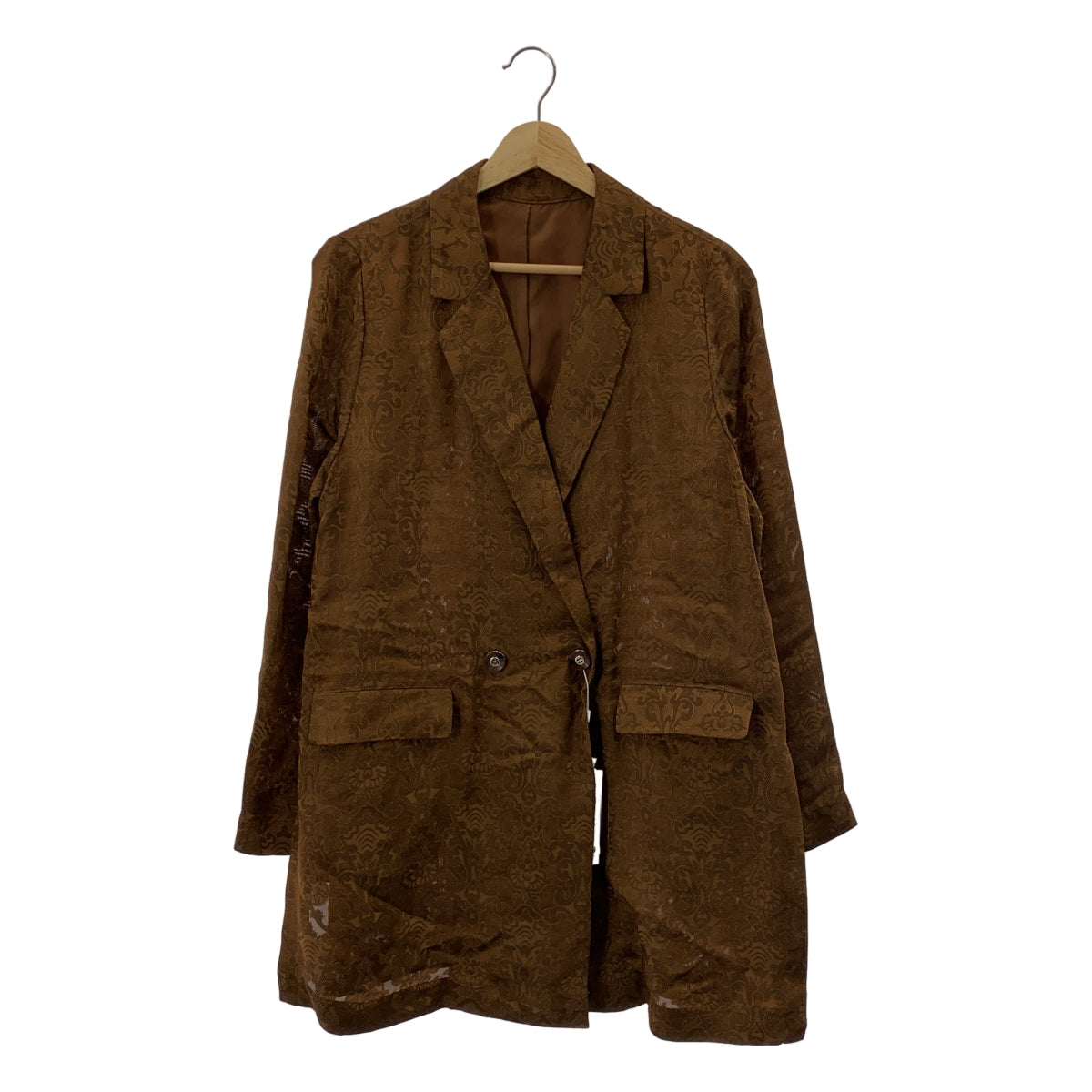 AMERI / 아메리 | MEDI ALICIA JACQUARD JACKET 자카드 재킷 | S | 여성