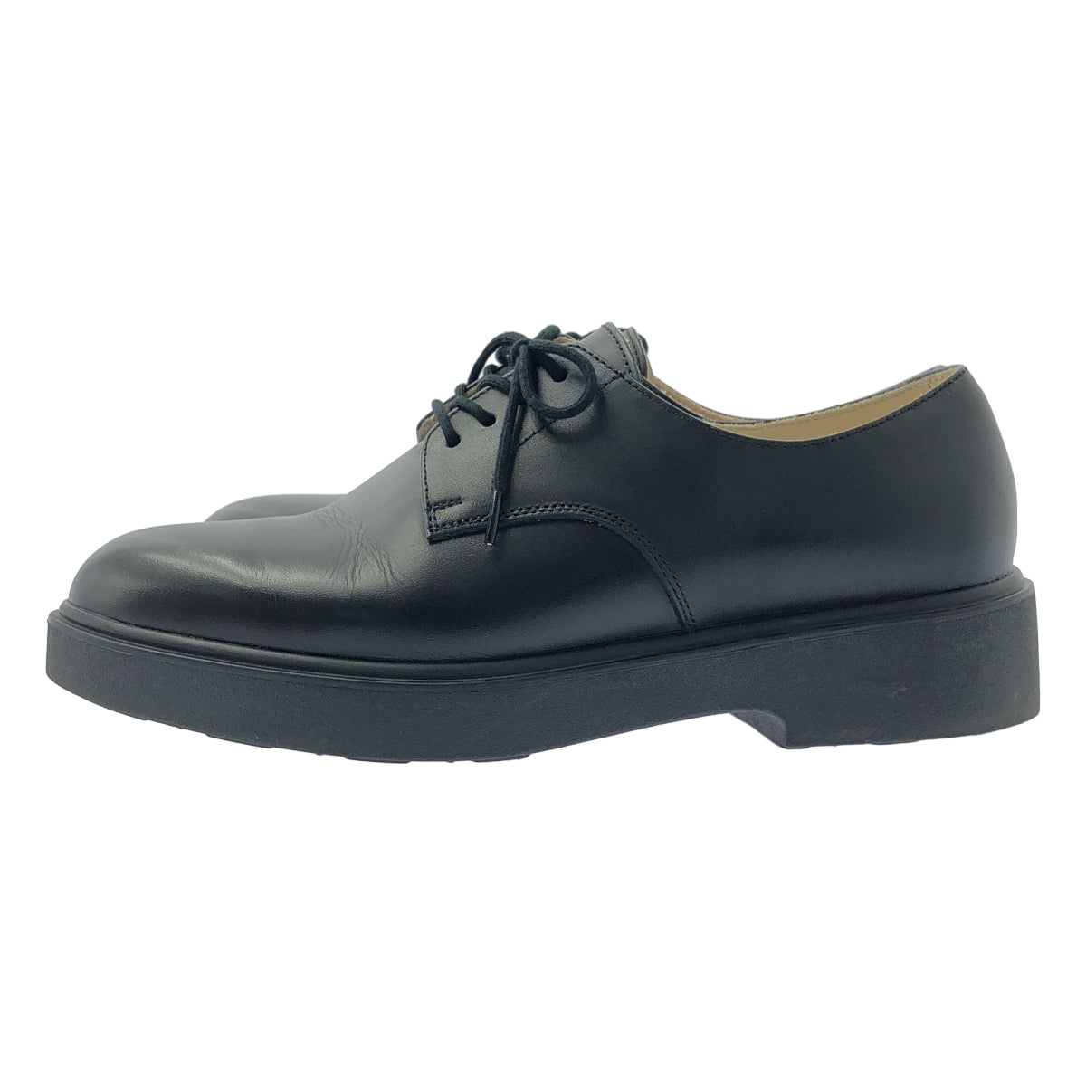 MARBOT / 말보 | FRENCH SERVICEMAN SHOES 프렌치 서비스맨 가죽 신발 | 38 | 여성