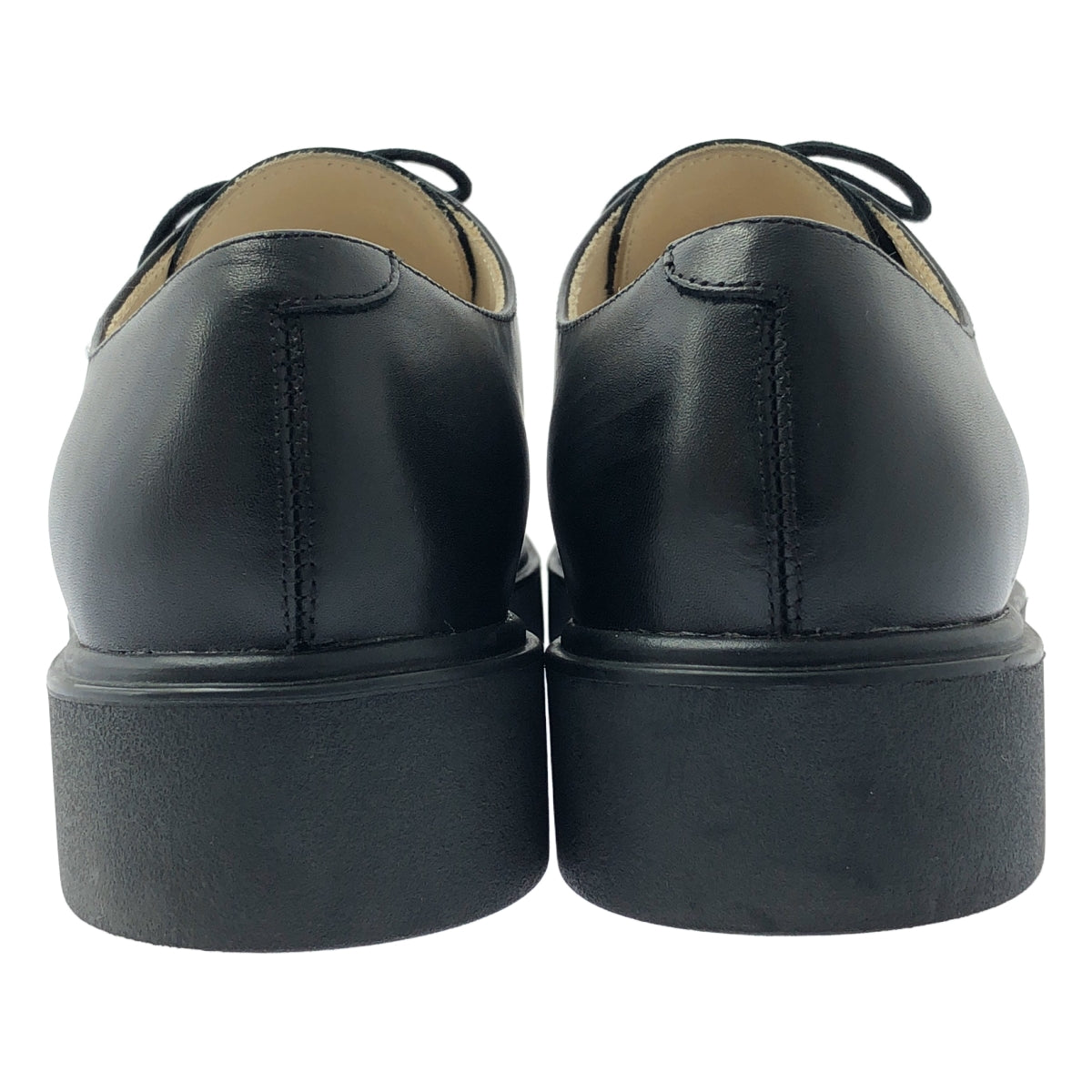 MARBOT / 말보 | FRENCH SERVICEMAN SHOES 프렌치 서비스맨 가죽 신발 | 38 | 여성