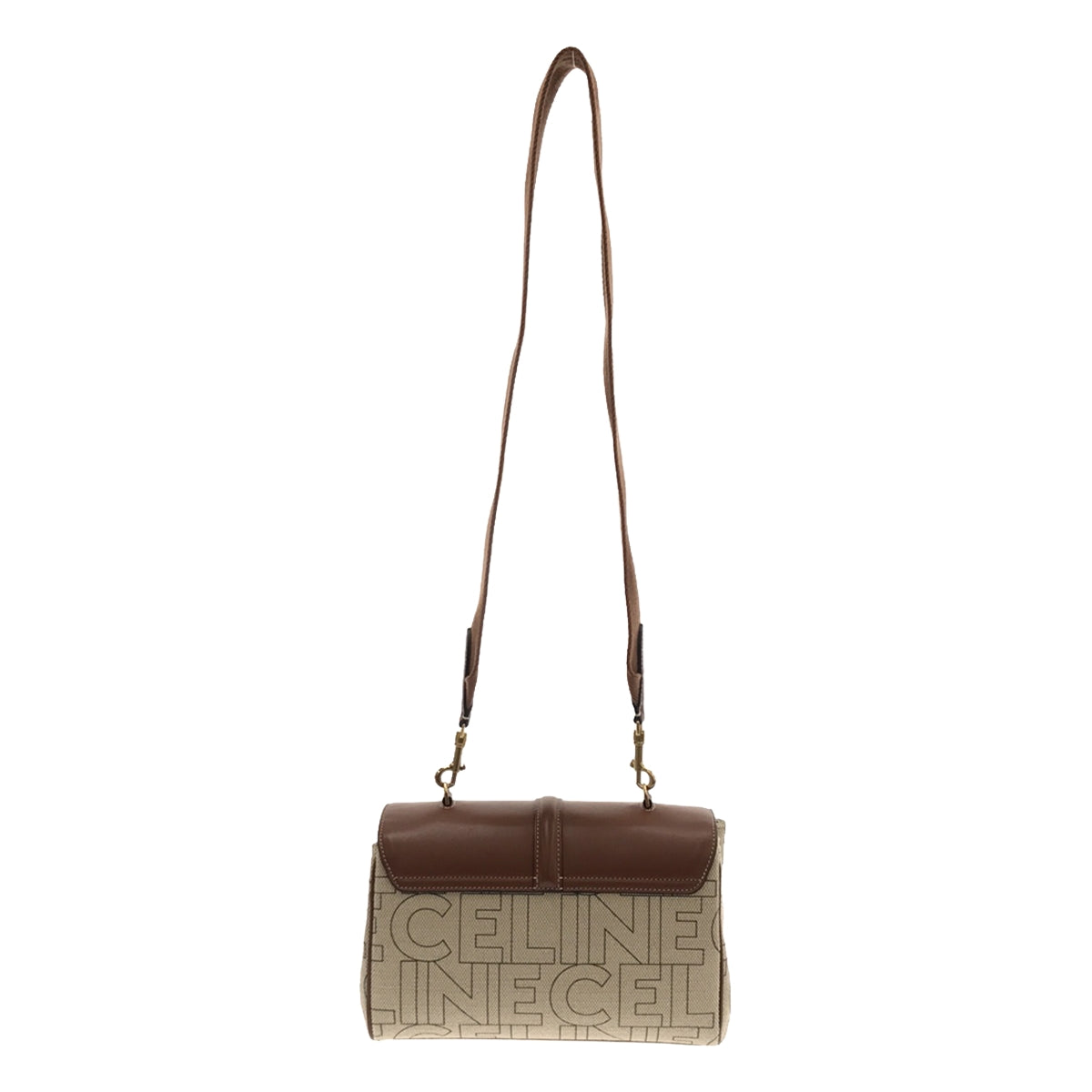 【美品】 CELINE / セリーヌ | Teen Soft 16 Shoulder Bag ティーン ソフト16 セーズ ショルダーバック | ナチュラル / タン | レディース