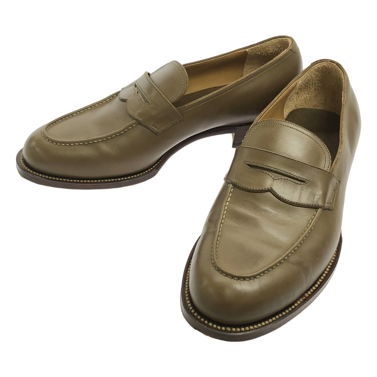 美品】 forme / フォルメ | loafer goodyear amber calf