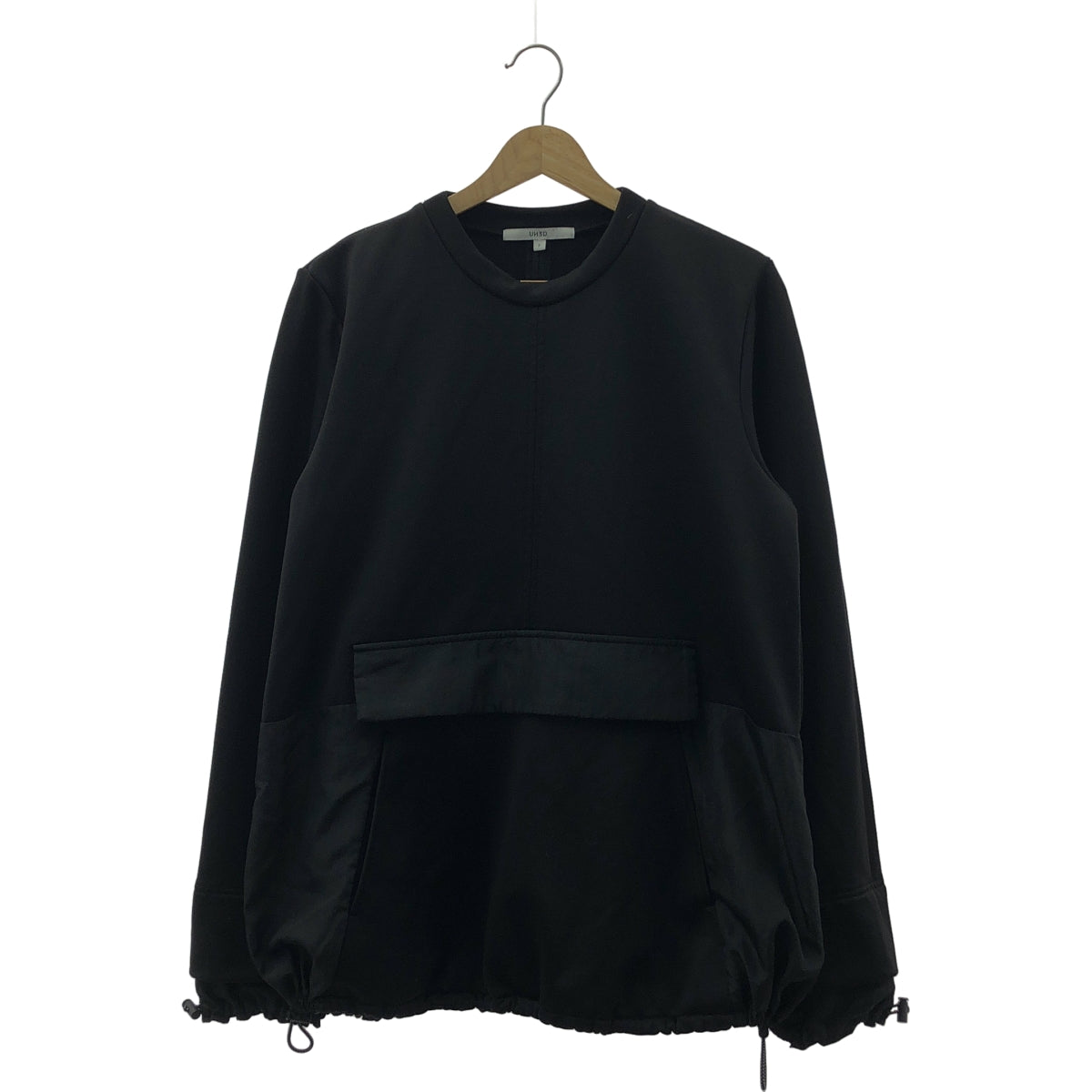 UN3D / 앤슬리드 | 드로스트링 풀오버 탑스 | F | 블랙 | 여성