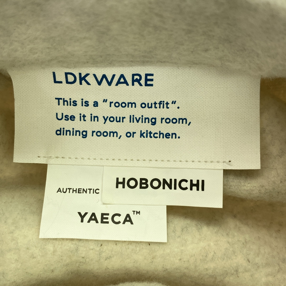 YAECA / Yaeca | Hobonichi LDKWARE 棉質罩衫連身裙 | M | 淺灰色 | 女款