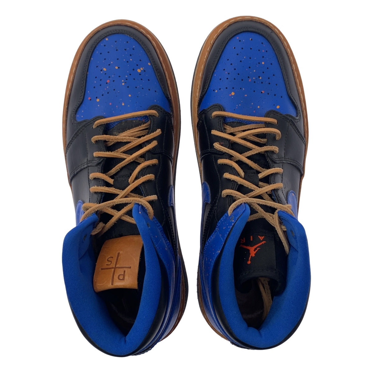 peterson stoop / peterson stoop | AIR JORDAN 1 ROYAL PAINT SPLATTER 訂製高筒運動鞋 | 43 | 男款