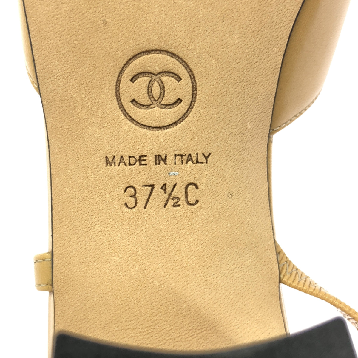 CHANEL / シャネル | ココマーク バイカラー スリングバック パンプス | 37 1/2 | レディース