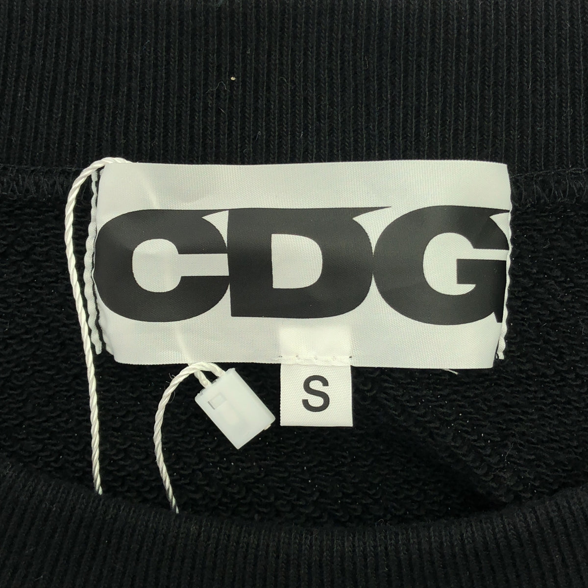 CDG by Comme des Garcons. / CDG Comme des Garcons | 2024 | OVERSIZED LONG BACK SWEATSHIRT | S | Black | Men's