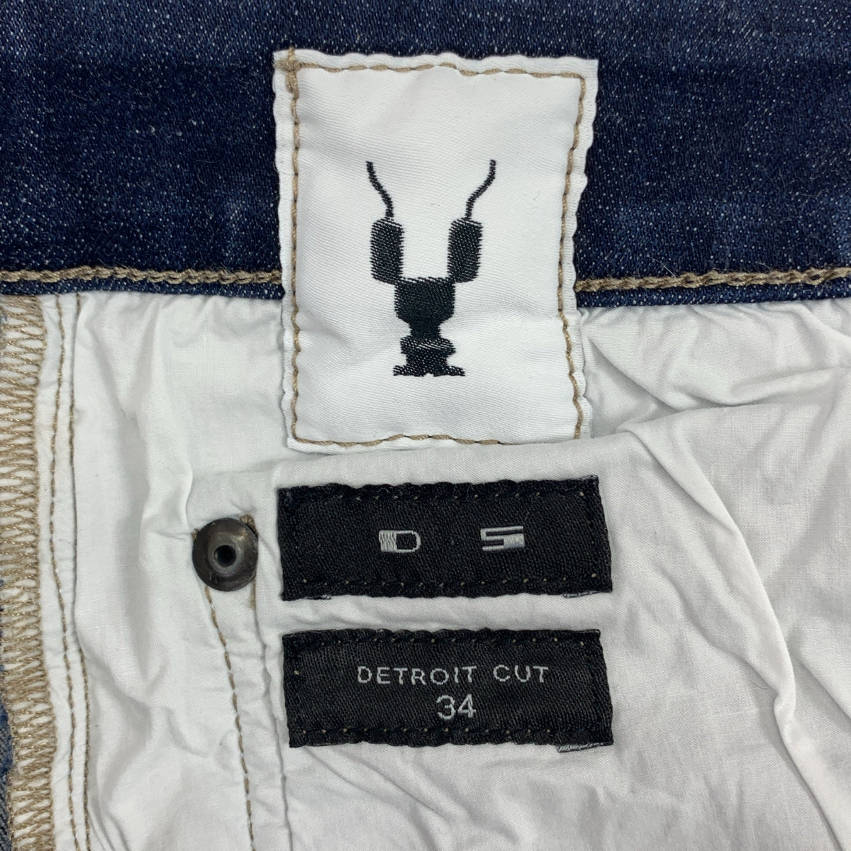 DRKSHDW / 다크 그림자 | DETROIT CUT STRETCHED JEAN 디트로이트 컷 스트레치 데님 팬츠 | 34 | 남성