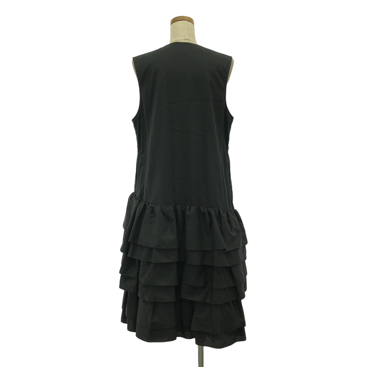 noir kei ninomiya / ノワールケイニノミヤ | 2023SS | ギャザー レイヤード スリーブレス ワンピース | M | レディース