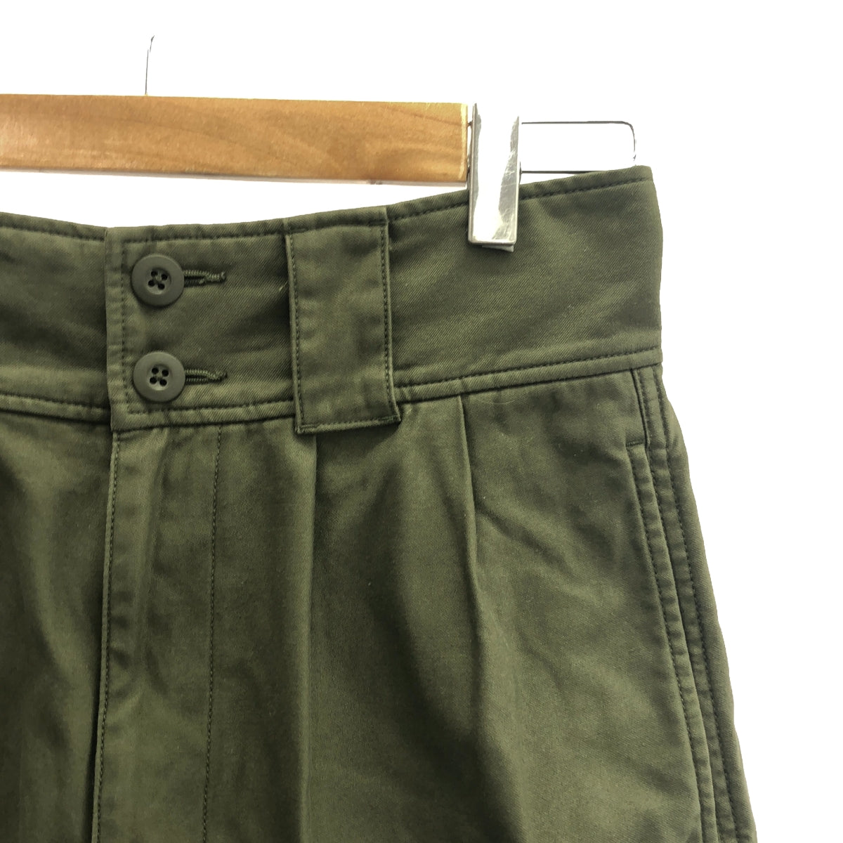 Deuxieme Classe / ドゥーズィエムクラス | Military ショートパンツ | 36 | カーキ | レディース