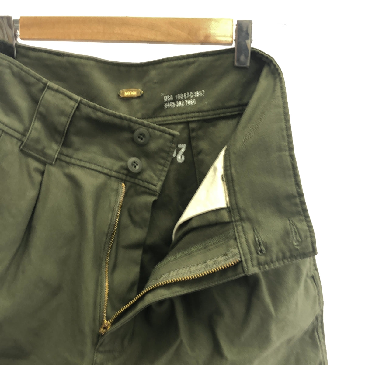 Deuxieme Classe / ドゥーズィエムクラス | Military ショートパンツ | 36 | カーキ | レディース