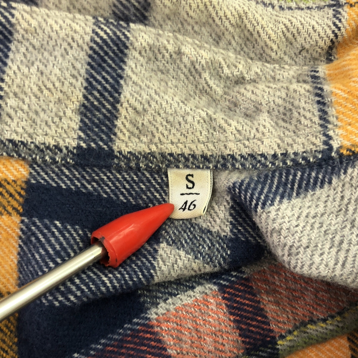 OUR LEGACY | Cotton Flannel Shirt | S | Men's