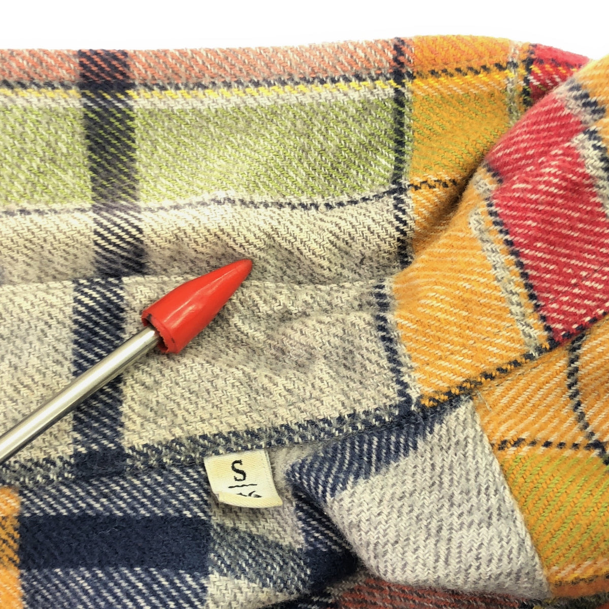 OUR LEGACY | Cotton Flannel Shirt | S | Men's