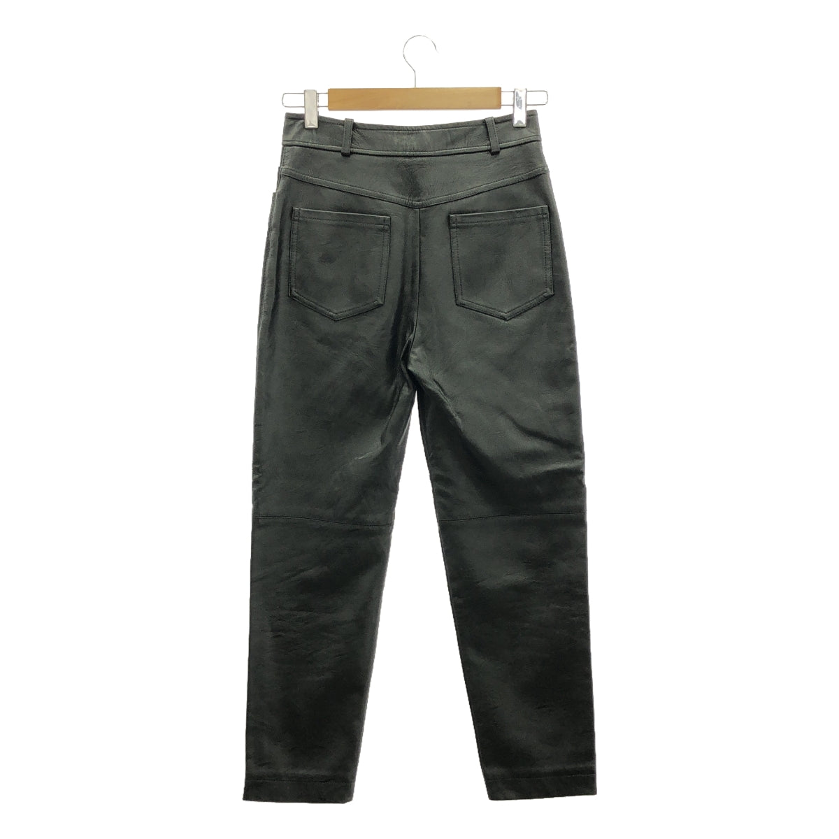 STELLA McCARTNEY / ステラマッカートニー | Hailey フェイクレザー パンツ | S | ブラック | レディース