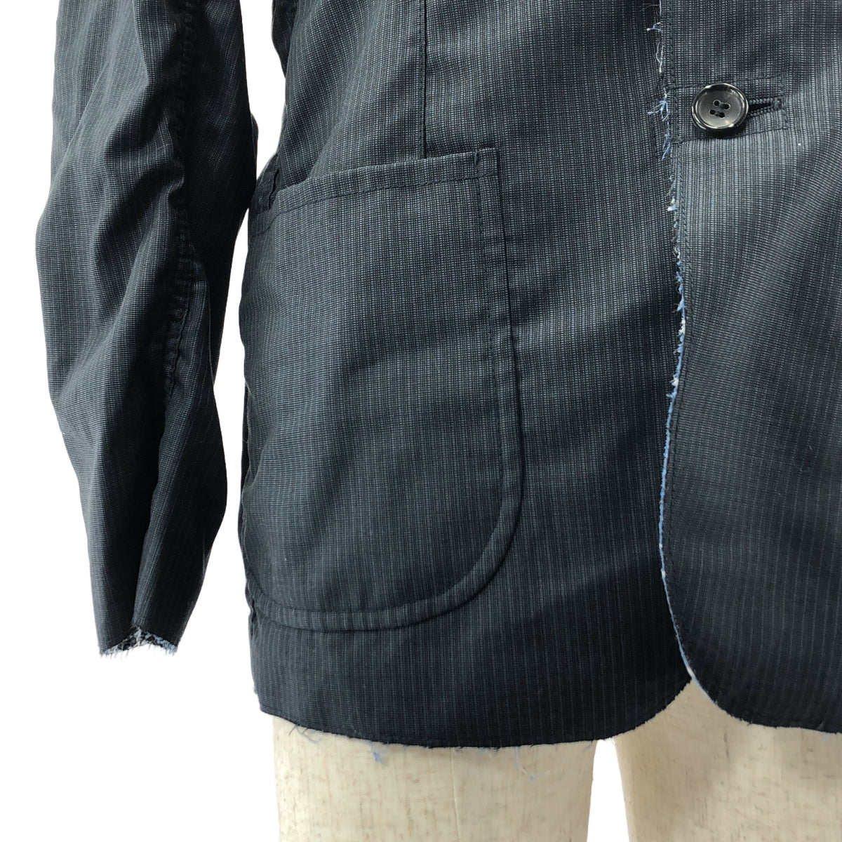 JUNYA WATANABE MAN / ジュンヤワタナベマン | 2022SS | シルク混 リバーシブル 柄 ジャケット | XS | メンズ