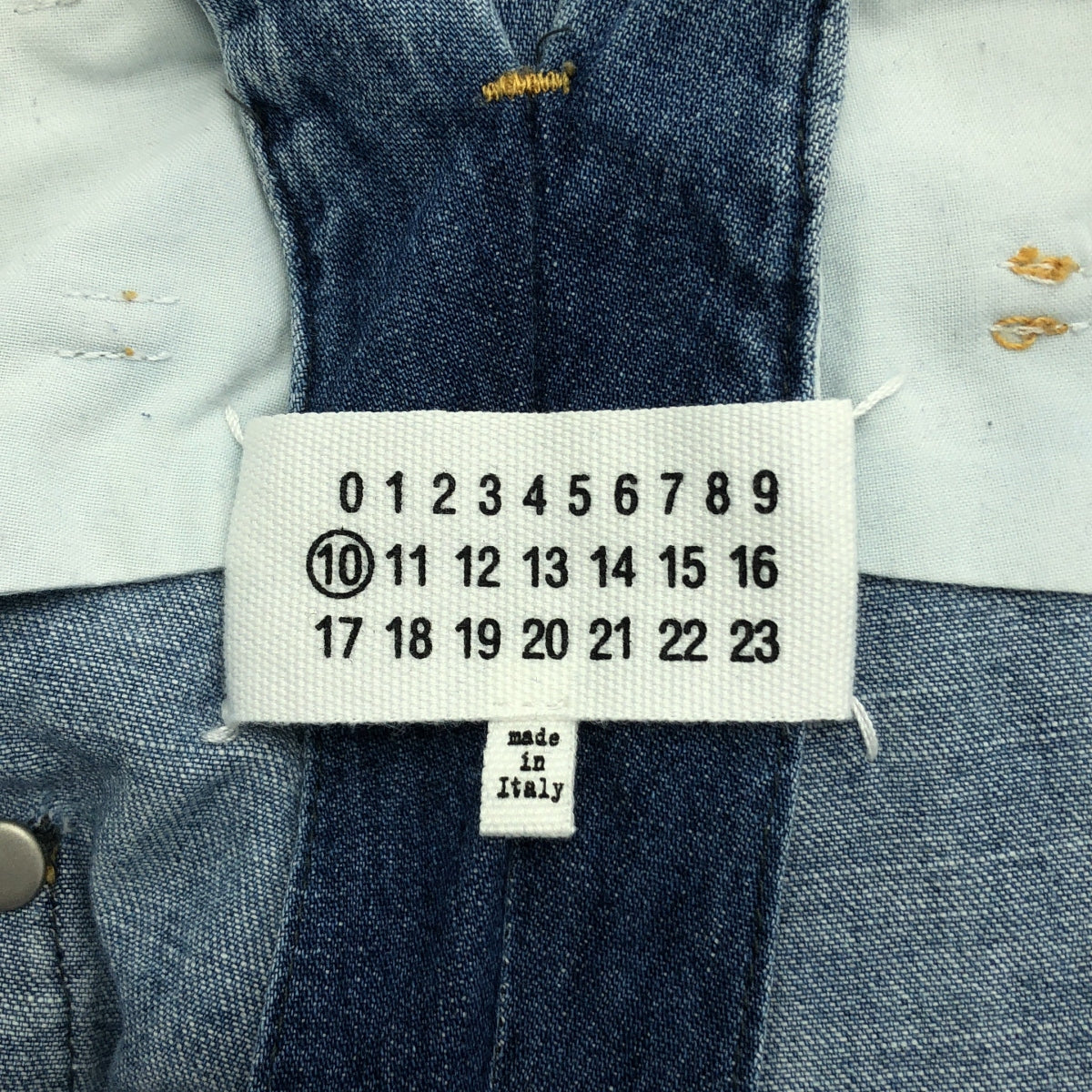 Maison Margiela | 2019SS | 側邊拉鍊調整牛仔寬褲 | 48 | 男款