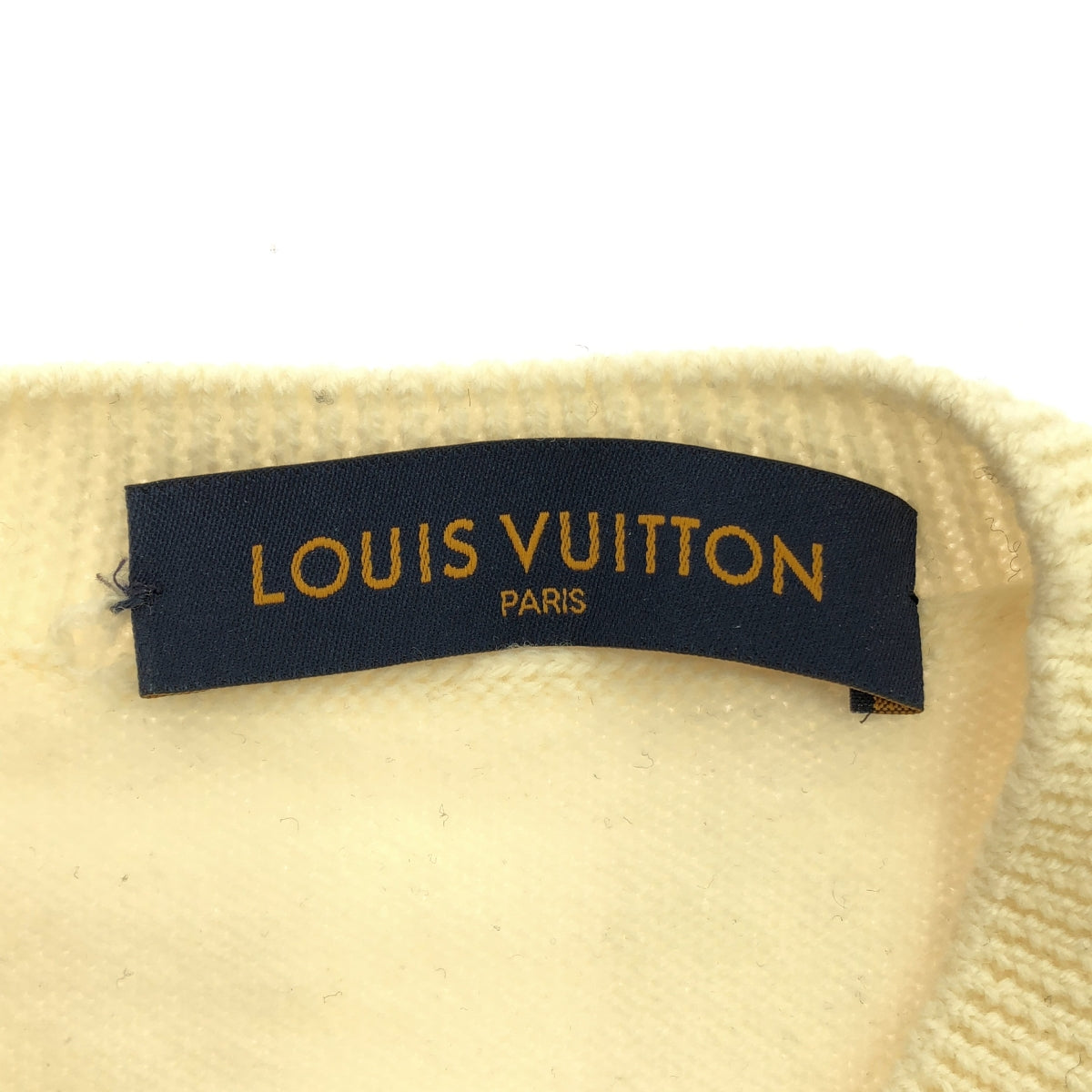 Louis Vuitton / ルイヴィトン | 2021SS | Clock Intarsia Pullover クロック プルオーバー ニット | S | ホワイト | メンズ