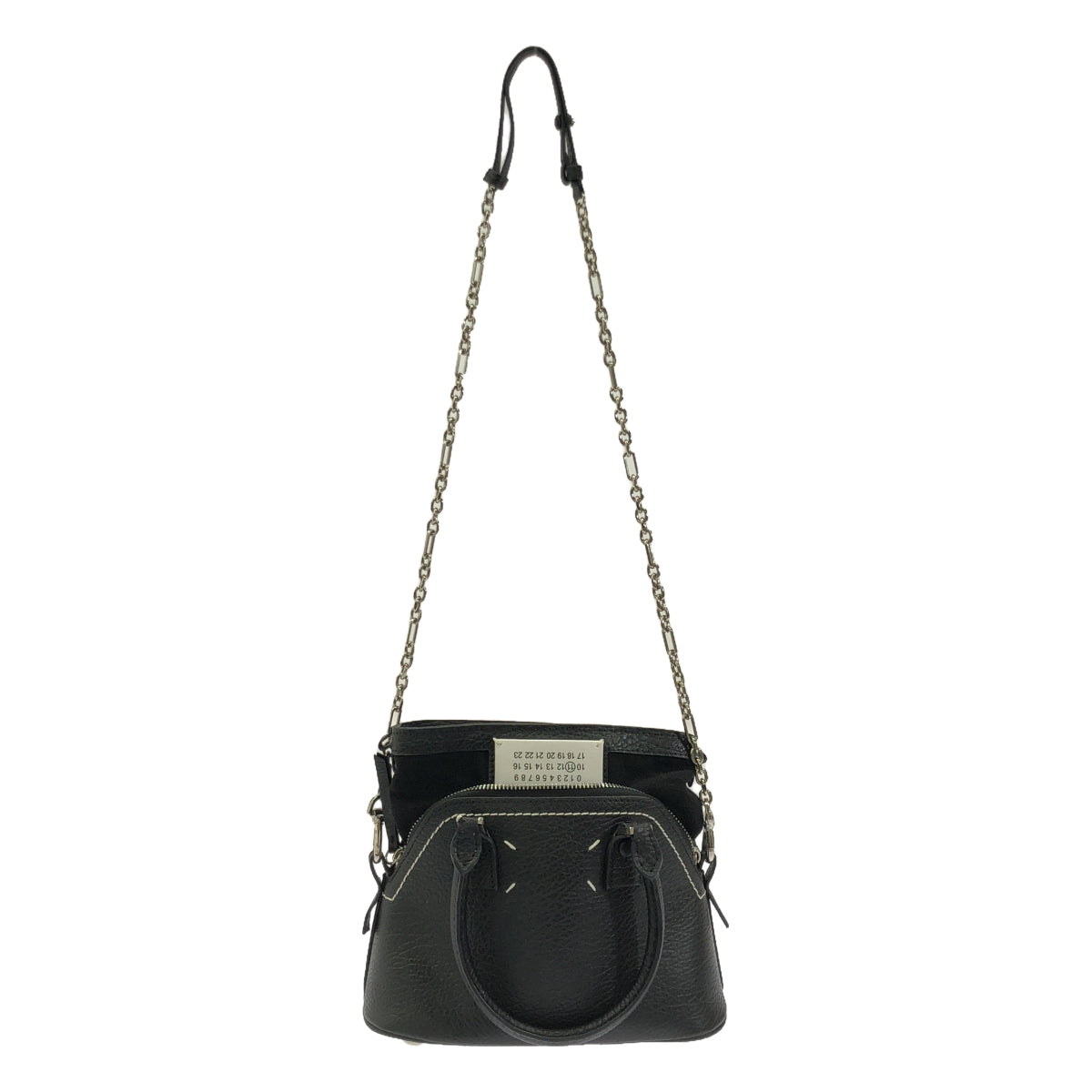 【美品】 Maison Margiela / メゾンマルジェラ | 5AC マイクロ ショルダーバッグ | ブラック | レディース