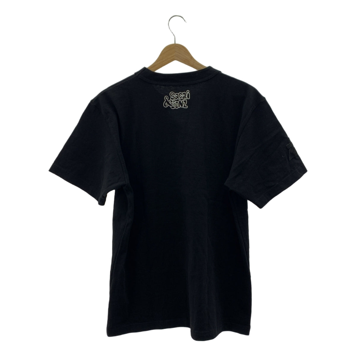 sacai / 사카이 | 2024AW | ×MARK GONZALES / Gonz Patch T-Shirt 곤즈 패치 T셔츠 | 2 | 블랙 | 남성