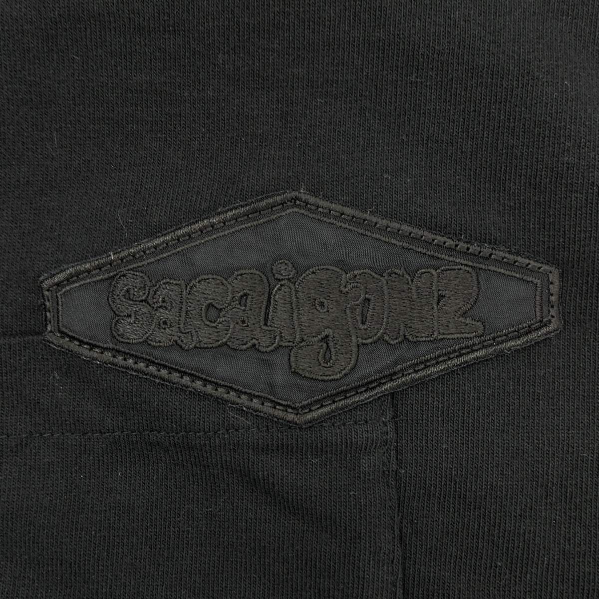 sacai / 사카이 | 2024AW | ×MARK GONZALES / Gonz Patch T-Shirt 곤즈 패치 T셔츠 | 2 | 블랙 | 남성