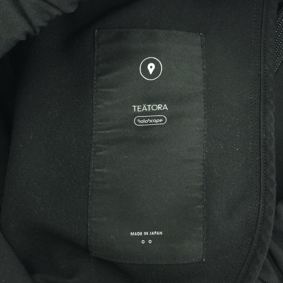 TEATORA / テアトラ | Wallet Pants OFFICE SS / ドローストリング ウォレットパンツ オフィス | 2 | ブラック | メンズ