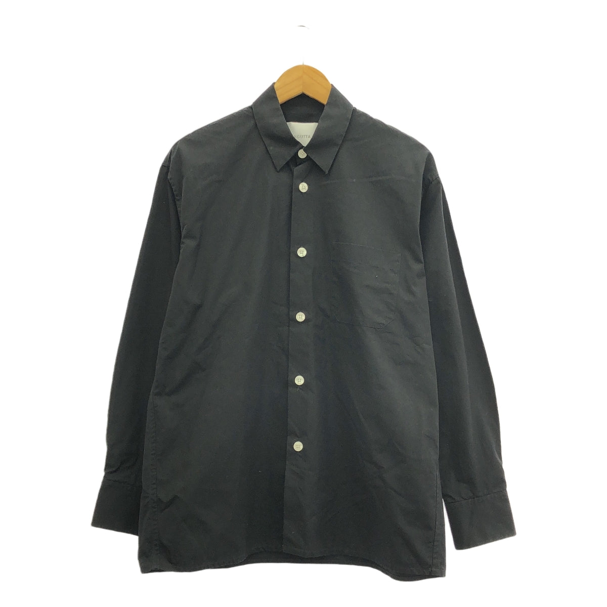 BAGUTTA バグッタ 長袖シャツジャケット XS slim 黒色 CUBAK BAGUTTA バグッタ 長袖シャツジャケット XS slim 黒色 CUBAK