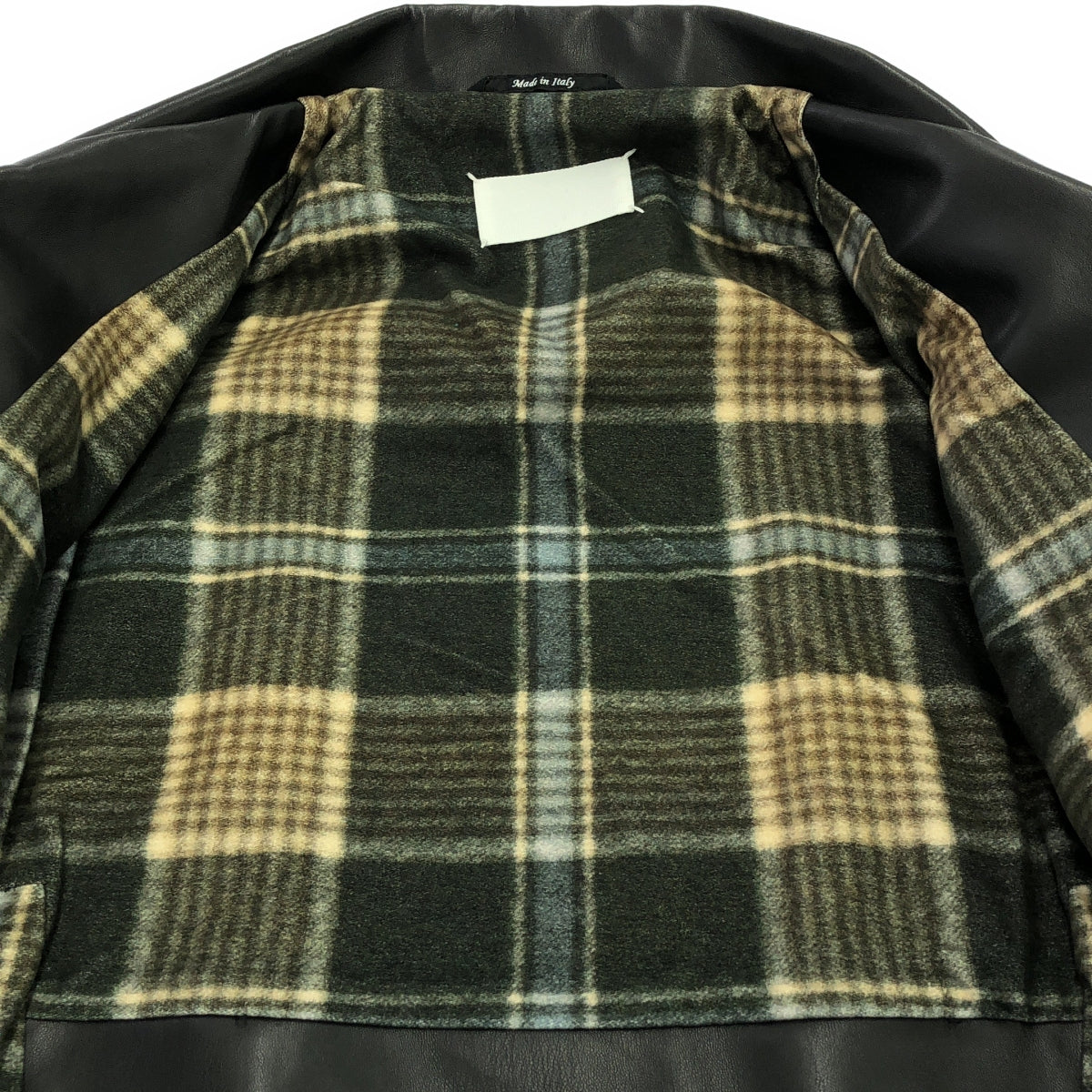 【美品】 Maison Margiela / メゾンマルジェラ | 2020AW | レースアップ ダブル ライダースジャケット | 40 | ブラック | レディース