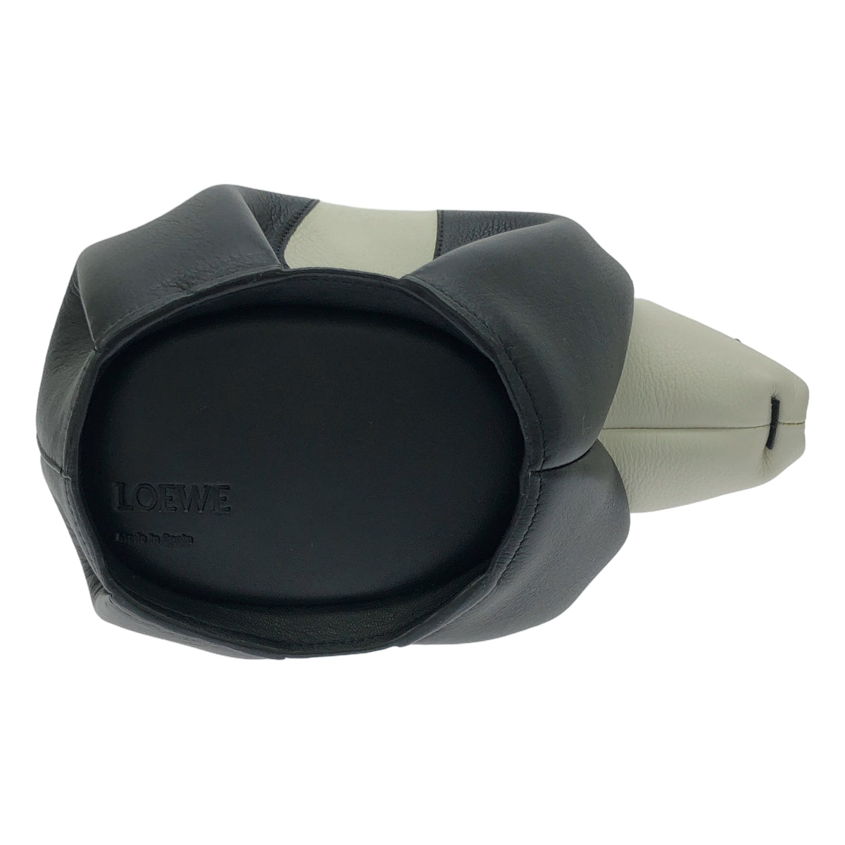 LOEWE / 로에베 | PANDA MINI BAG / 팬더 가죽 크로스 바디 백 | 블랙/화이트 | 여성