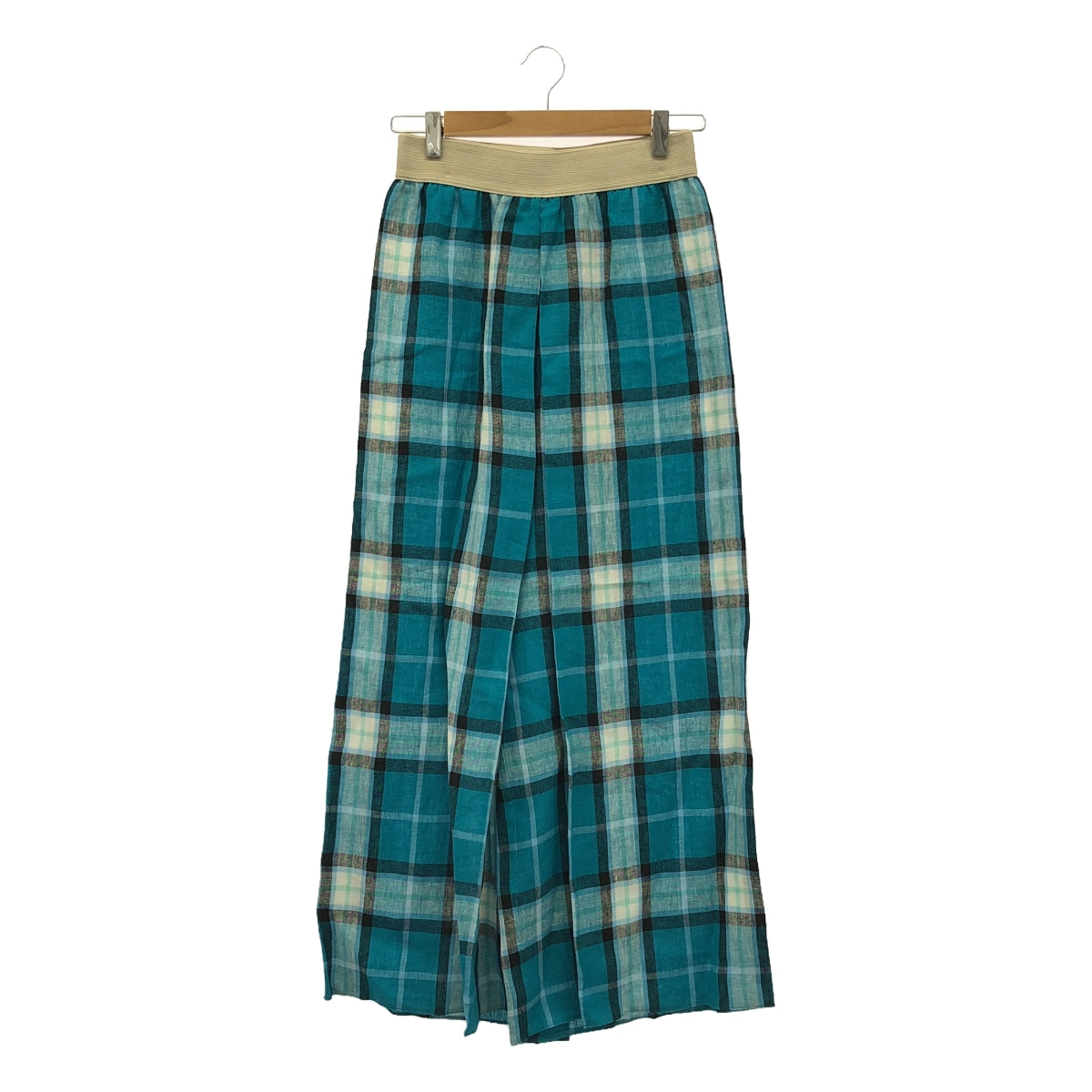 【美品】 Spick and Span / スピックアンドスパン | 2022SS | O’Neil of Dublin ガウチョパンツ | F | ブルー/ブラック/ホワイト | レディース