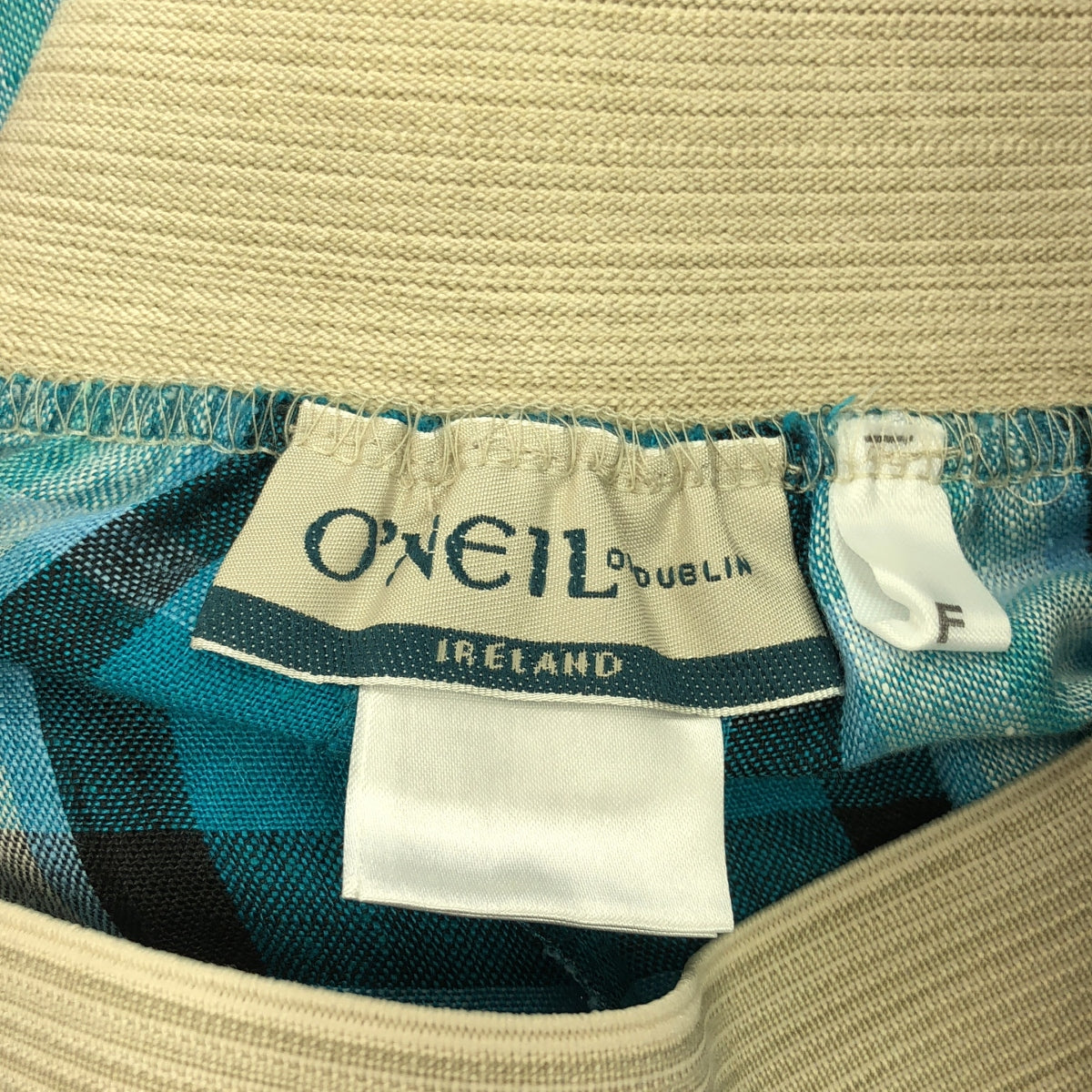 【美品】 Spick and Span / スピックアンドスパン | 2022SS | O’Neil of Dublin ガウチョパンツ | F | ブルー/ブラック/ホワイト | レディース
