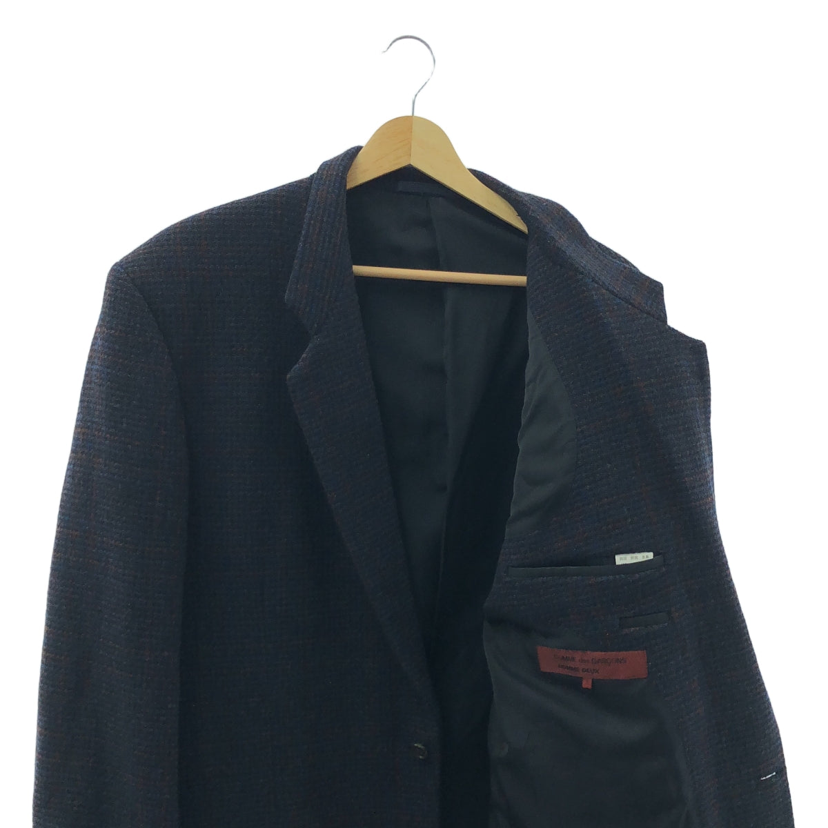 COMME des GARCONS HOMME DEUX / 컴데 갤슨 옴두 | AD1994 | 글렌 체크 울 트위드 테일러드 재킷 | X | 남성