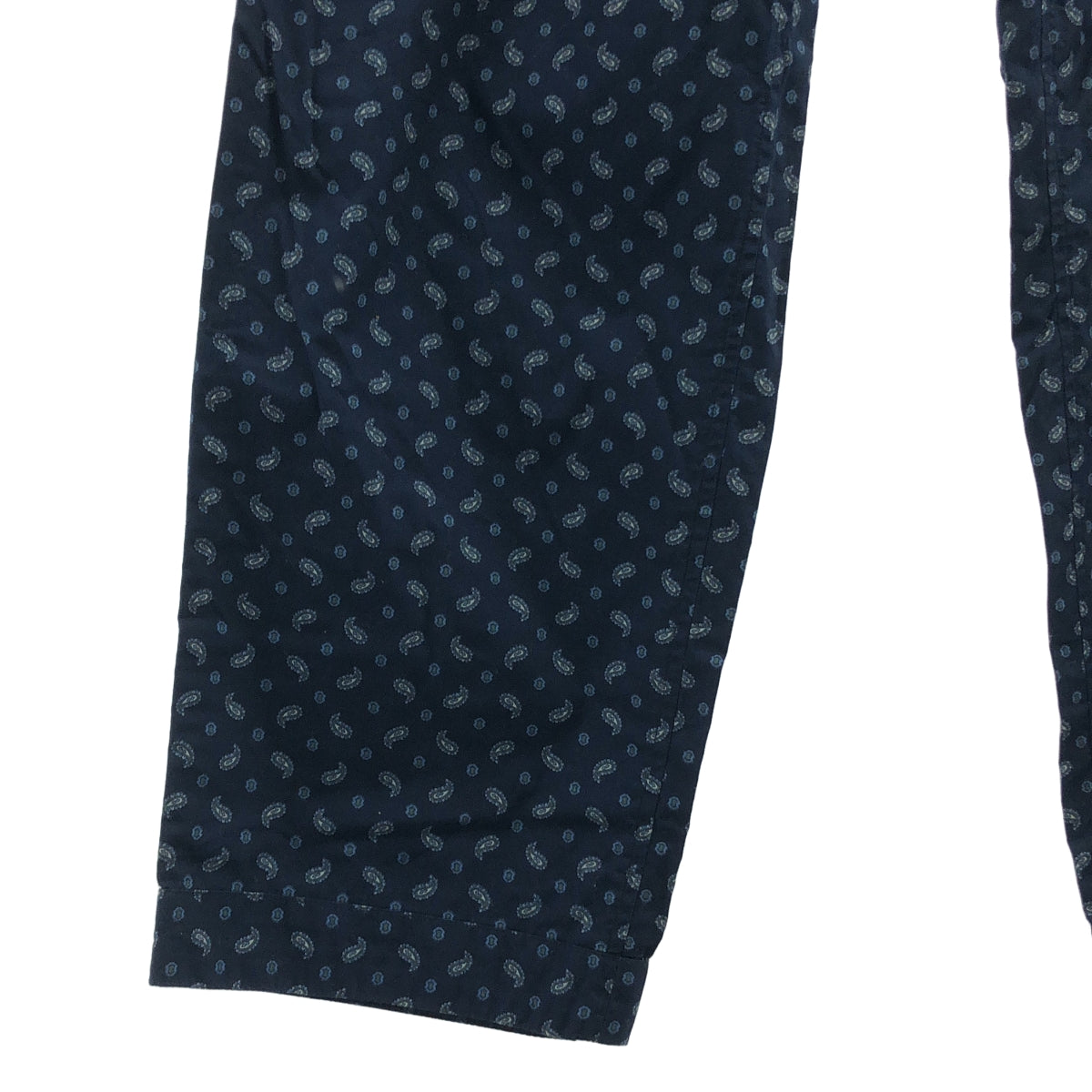 FREAK'S STORE / 프릭스 스토어 | 페이즐리 무늬 셋업 / 오픈 컬러 셔츠 / 이지 팬츠 | M | 네이비 | 남성