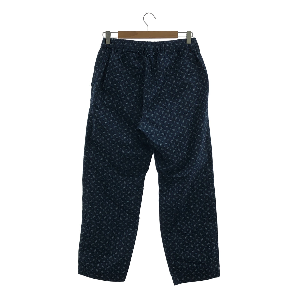 FREAK'S STORE / 프릭스 스토어 | 페이즐리 무늬 셋업 / 오픈 컬러 셔츠 / 이지 팬츠 | M | 네이비 | 남성