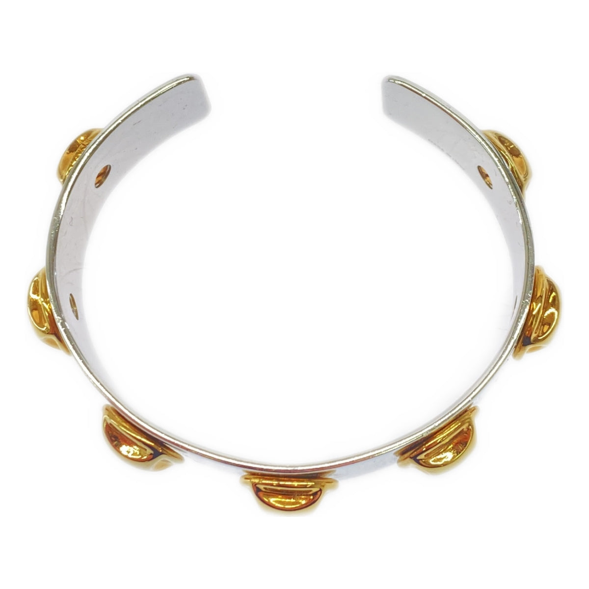 CELINE / セリーヌ | スタッズ バングル | シルバー / ゴールド | レディース