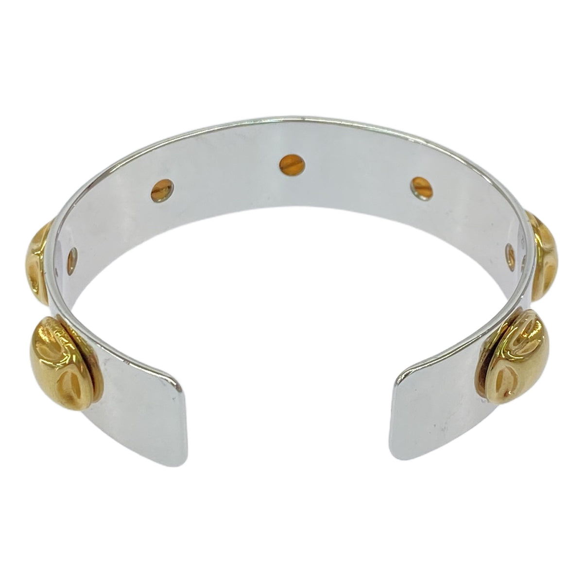 CELINE / セリーヌ | スタッズ バングル | シルバー / ゴールド | レディース